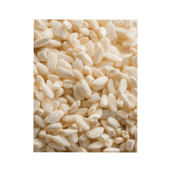 Koji deshidratado de aspergillus oryzae en arroz blanco, deshidratado a bajas temperaturas para conservar sus enzimas y sabor umami.